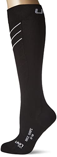 UYN Damen Race Shape Socken, Black/White, 37/38 von UYN