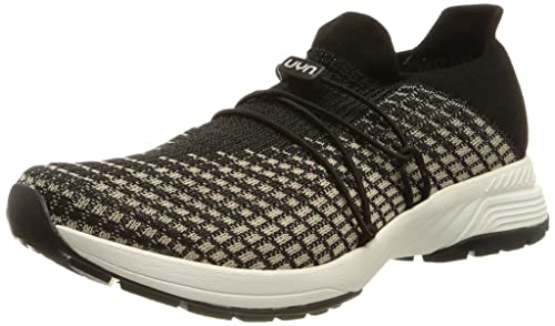 UYN Damen Zephyr Sneaker, Beige/Schwarz, 35 EU von UYN