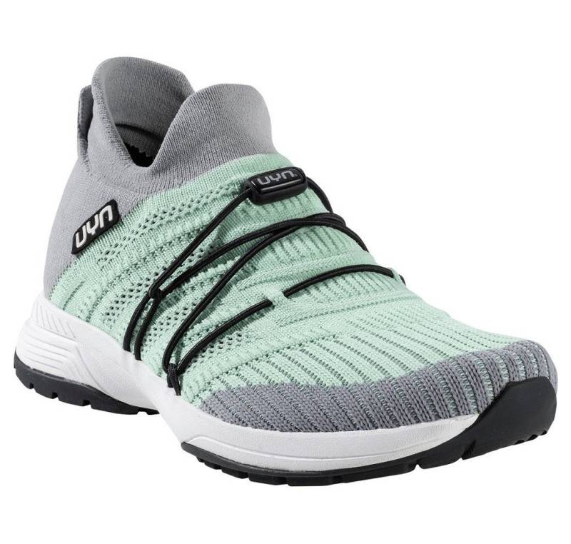 UYN Free Flow Tune (Merinowolle/Knit) mintgrün/silber Damen Sneaker von UYN