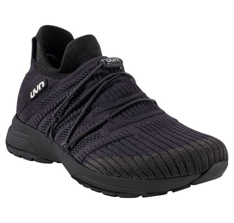 UYN Free Flow Tune (Merinowolle/Knit) schwarz Herren Sneaker von UYN