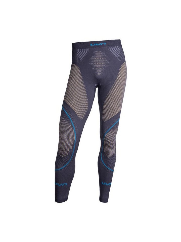 UYN Funktionshose Evolutyon Pant lang enganliegend Unterwäsche charcoal/gold/blau Herren von UYN