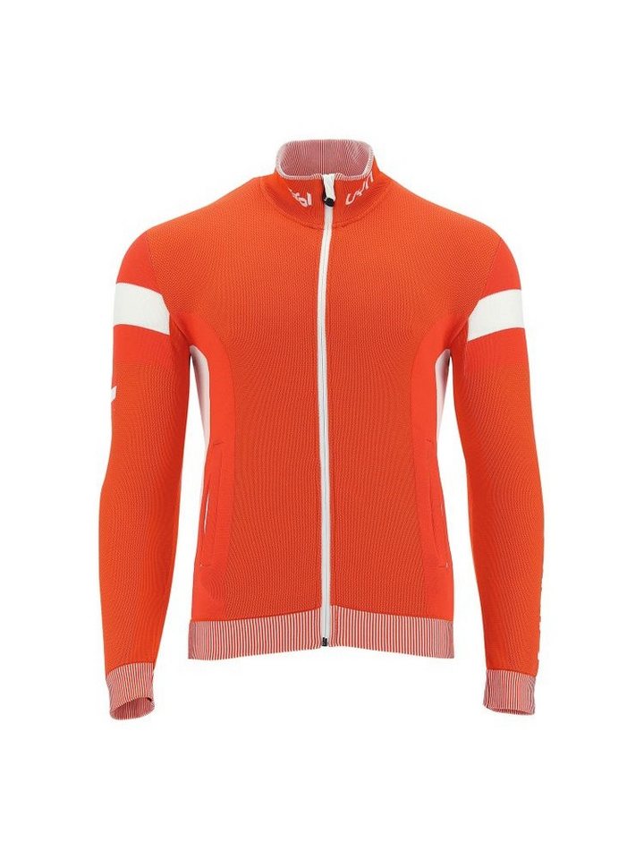 UYN Funktionsjacke Natyon Strick - Knitted 2nd Layer Full Zip - Austria rot/weiss Herren von UYN