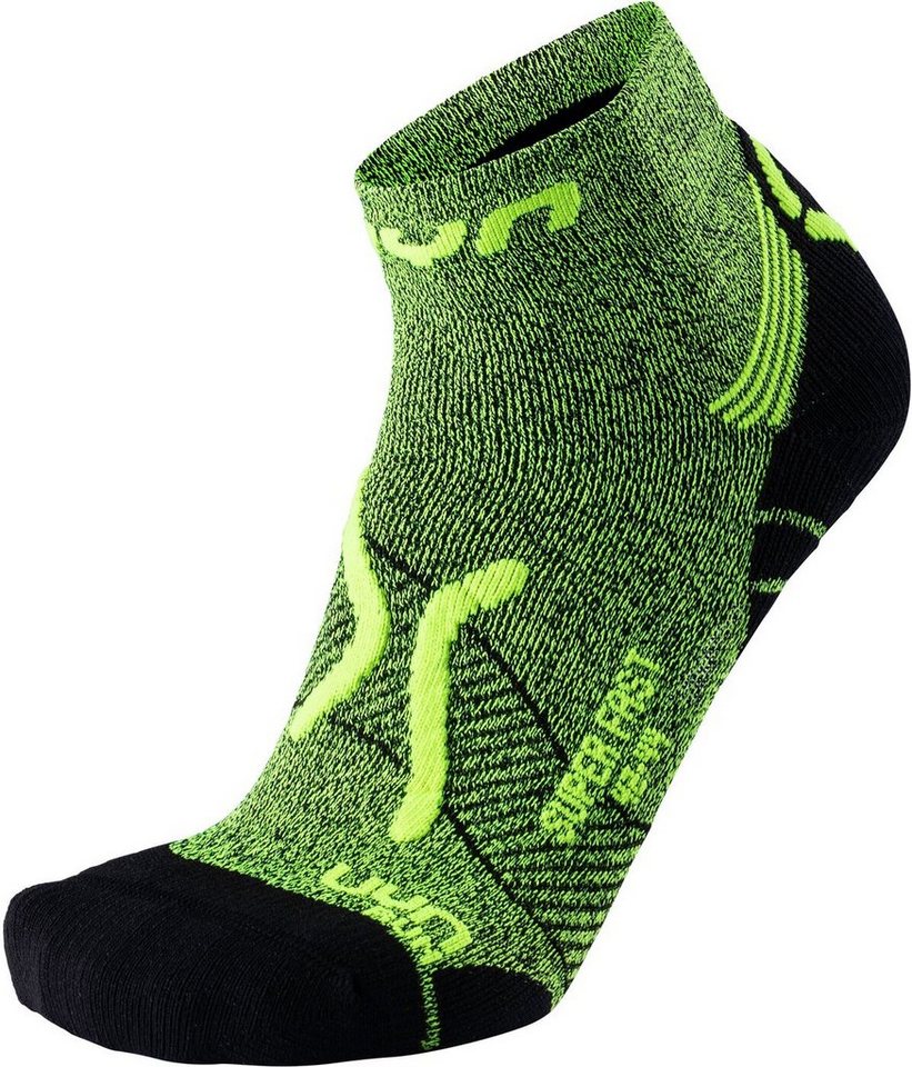 UYN Funktionssocken UYN MAN RUN SUPER FAST SOCKS Y151 Yellow Fluo Mel/Blac von UYN