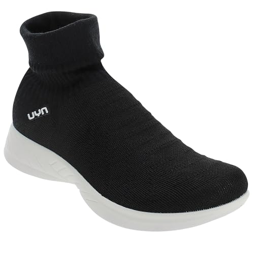 UYN Herren 3D Ribs Metal Sneaker, Black, 39 EU von UYN