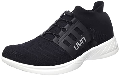 UYN Herren 3D Ribs Tune Sneaker, Black/Charcoal, 42 EU von UYN