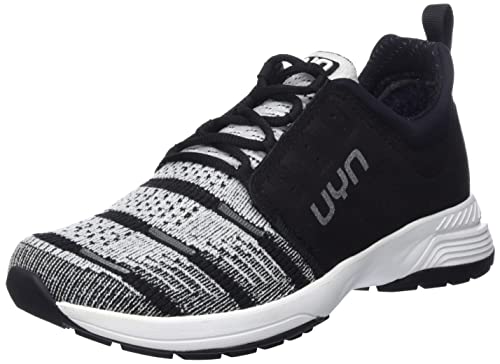 UYN Herren Air Dual Tune Sneaker, White/Black, 41 EU von UYN