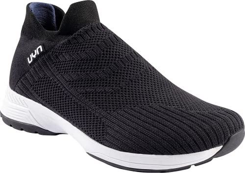 UYN Herren Free Flow Master Sneaker, Black/Carbon, 44 EU von UYN