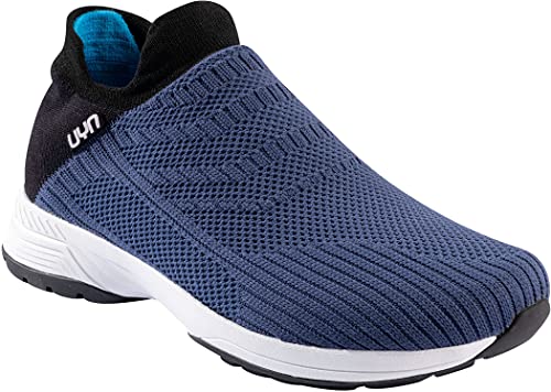 UYN Herren Free Flow Master Sneaker, Blue/Black, 39 EU von UYN