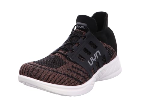 UYN Herren Free Flow Metal Tune Sneaker, Brown, 42 EU von UYN