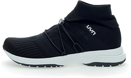 UYN Herren Free Flow Tune HIGH Sneaker, Black, 40 EU von UYN