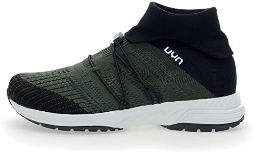 UYN Herren Free Flow Tune HIGH Sneaker, Military/Black, 45 EU von UYN