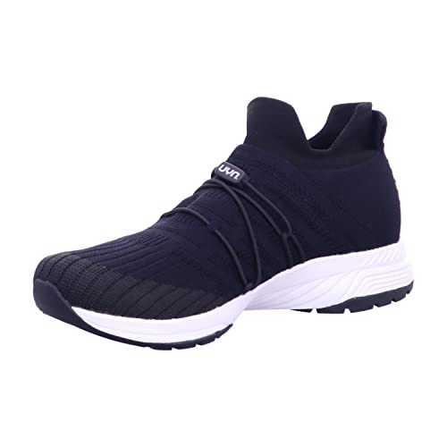 UYN Herren Free Flow Tune Sneaker, Schwarz/Karbon, 40 EU von UYN