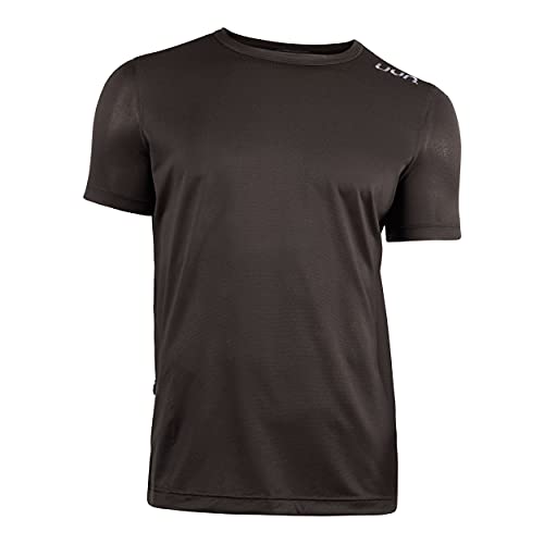 UYN Herren Freemove Technical Roundneck T-Shirt, Black/Anthracite, S von UYN