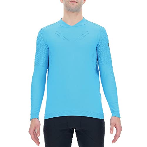 UYN Herren Langarmshirt-O102093 Langarmshirt, Blue Danube, S von UYN