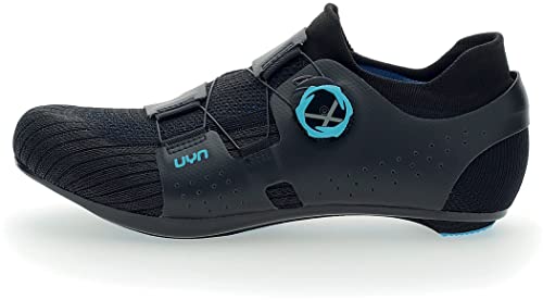 UYN Herren Naked Carbon Cycling Shoe, Schwarz Blau, 38 EU von UYN