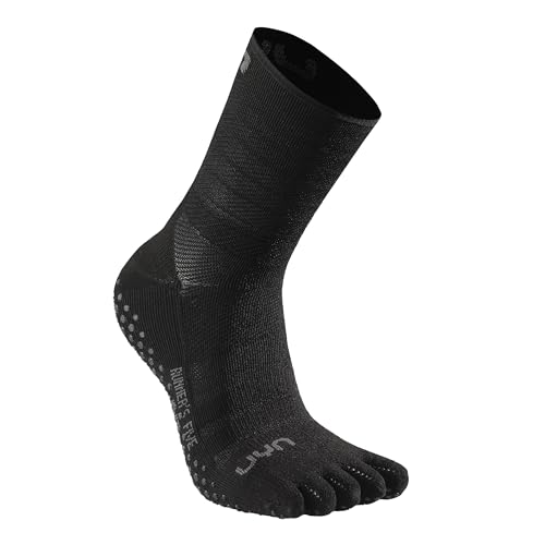 UYN Herren Runner's Five Grip Socks, Schwarz, 45-47 UYN Herren Runner's Five Grip Socks, Schwarz, 45-47 von UYN