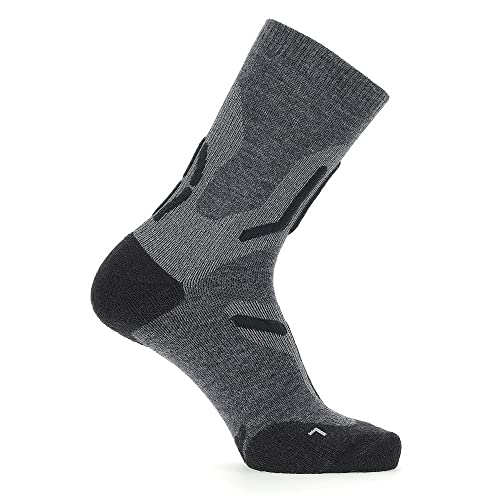 UYN Herren Trekking 2In Merino Socken, Mid Grey/Black, 42/44 UYN Herren Trekking 2In Merino Socken, Mid Grey/Black, 42/44 von UYN