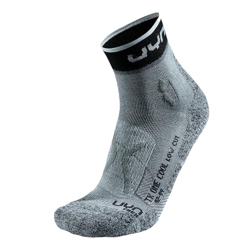 UYN Herren Trekking ONE COOL Low Cut Socks, Grau/Schwarz, 35-38 UYN Herren Trekking ONE COOL Low Cut Socks, Grau/Schwarz, 35-38 von UYN