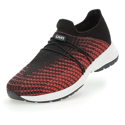 UYN Herren Zephyr Sneaker, Rot schwarz, 42 EU von UYN