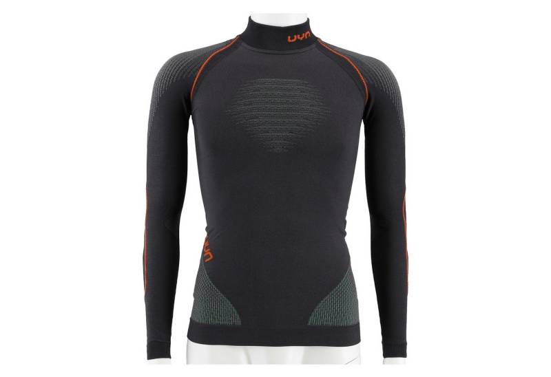 UYN Langarmshirt Evolutyon Turtle Neck enganliegend Unterwäsche charcoal/grün Herren von UYN