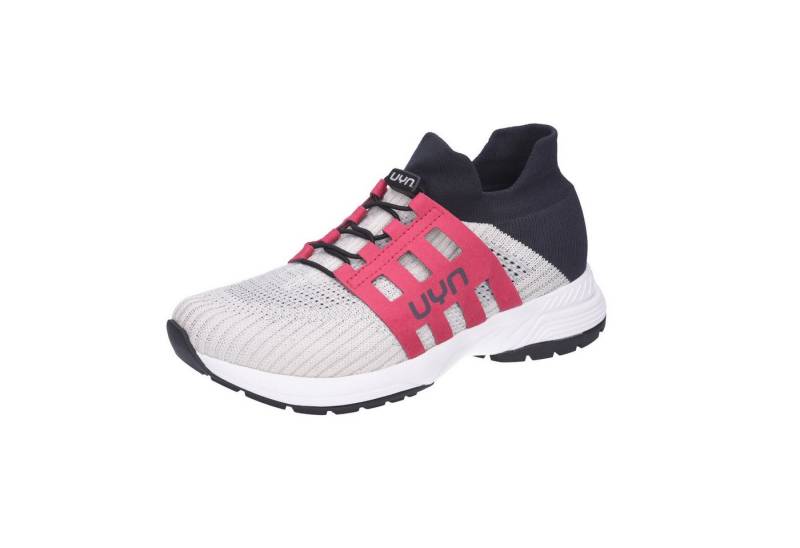 UYN Nature Tune Pearl MERINO Grey/Cherry Schnürschuh von UYN