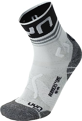 UYN Runner'S One Kurze Socken Herren weiß/grau von UYN