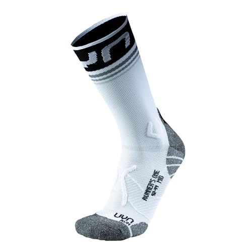 UYN Runner'S One Mittellange Socken Damen weiß/grau von UYN