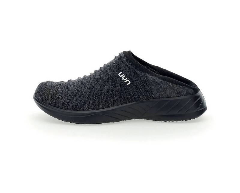 UYN Sabot Wool 3D Ribs (Merinowolle) anthrazitgrau Herren Sneaker von UYN
