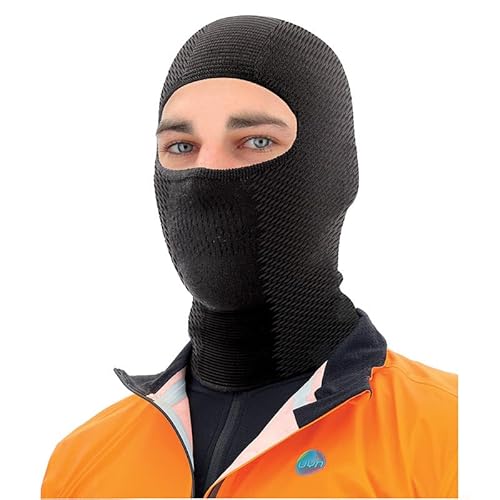 UYN Second Life Reclava Balaclava Schwarz - Recycelte atmungsaktive Sturmhaube, Größe Gr. 2 - Farbe Black von UYN