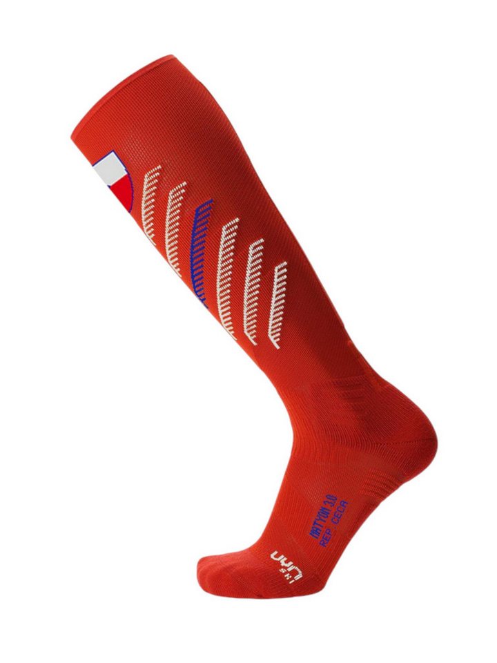 UYN Skisocken Natyon 3.0 Tschechische Republik/Czech Republic (Kniestrümpfe) von UYN