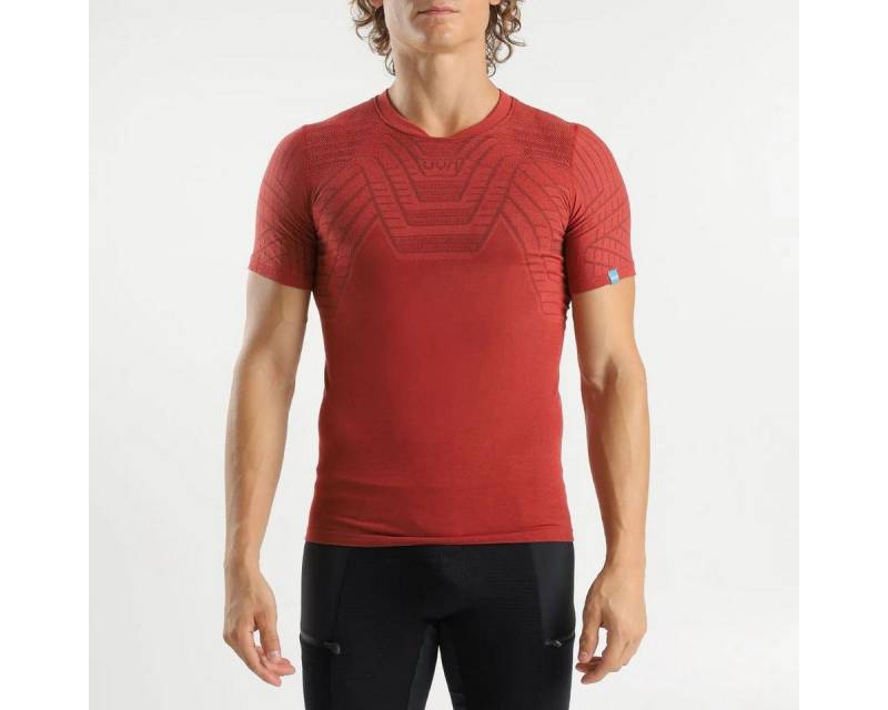 UYN T-Shirt Terracross Shirt mit Shouldercell Knit-Polsterung (Support Fit) von UYN