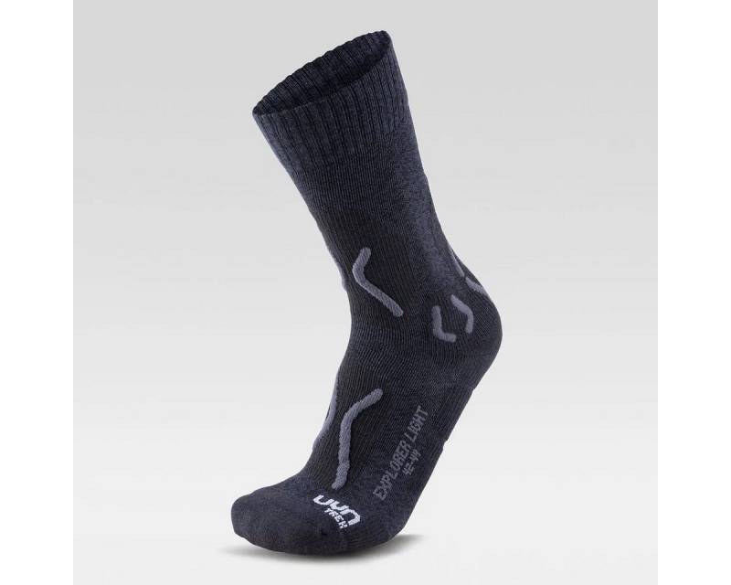 UYN Wandersocken Explorer Light (Merinowolle, hoher Tragekomfort) von UYN