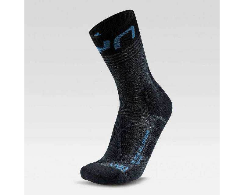 UYN Wandersocken Man Trekking one all Season mid socks black/av von UYN