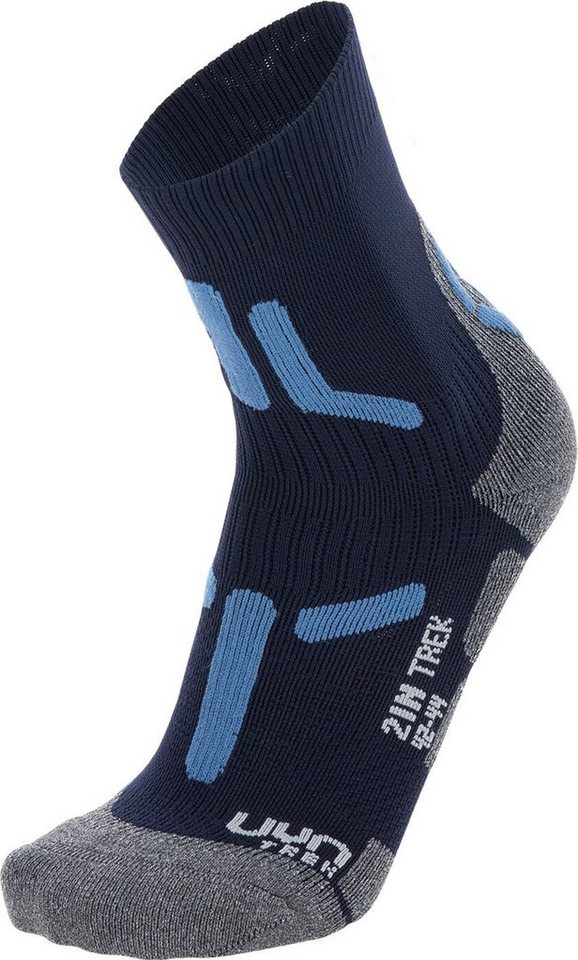 UYN Wandersocken UYN MAN TREKKING 2IN SOCKS BLUE/NAVY von UYN