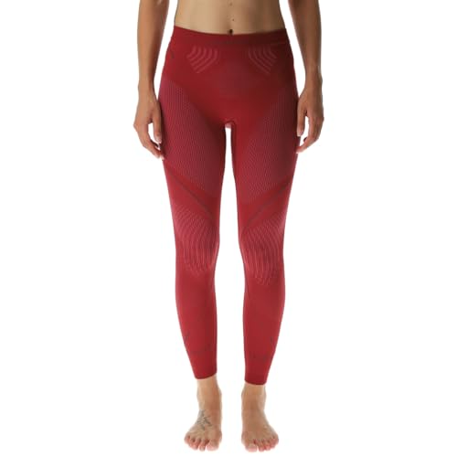 UYN Women's EVOLUTYON UW Long Pants, Anspruchsvolles Rot/Bordeaux/Bordeaux, XL von UYN