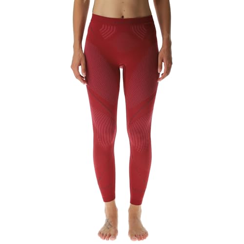 UYN Women's EVOLUTYON UW Long Pants, Anspruchsvolles Rot/Bordeaux/Bordeaux, XS von UYN