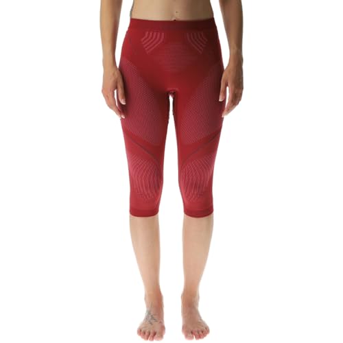 UYN Women's EVOLUTYON UW MEDIUM Pants, Anspruchsvolles Rot/Bordeaux/Bordeaux, M von UYN