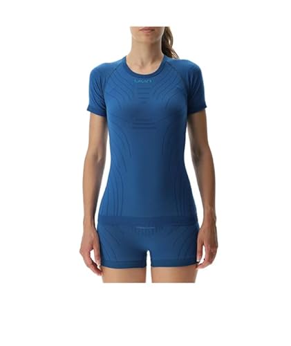 UYN Women's MOTYON 2.0 UW SH_SL. T-Shirt, Blauer Poseidon, Medium von UYN