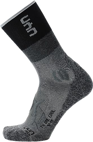 UYN Trekking One Cool Socken Herren grau/schwarz von UYN