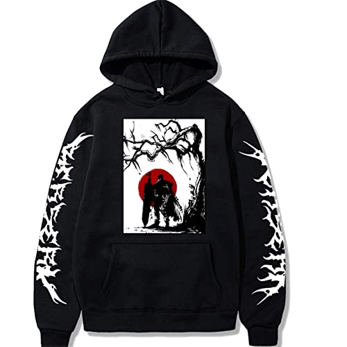 Anime Berserk Hoodies Guts Griffith Sweatshirt Harajuku Streetwear Langarm Pullover Tops für Unisex von UYTON