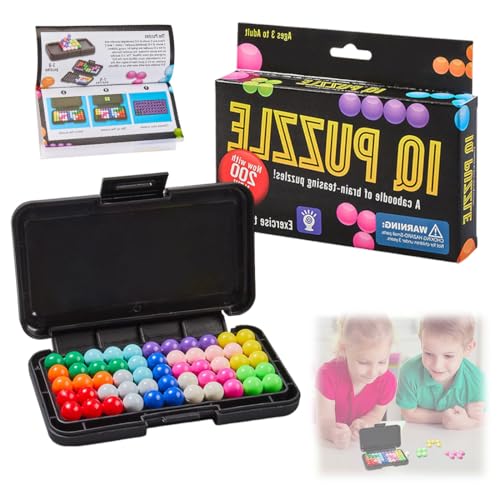 UYVPAER Iq Puzzle,Iq Spiele,Puzzle Game,Smart Games Iq,Puzzlespiele Für Kinder,Mit 200 Arten Von Herausforderungen,3D Logikspielefür Kinder Ab 8 Jahre Und Erwachsene von UYVPAER