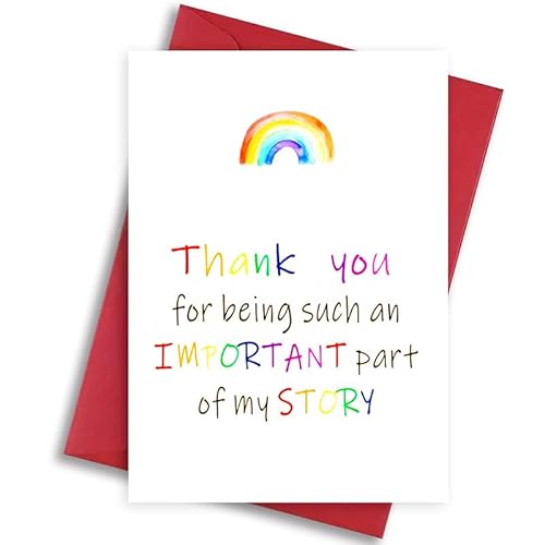 UZNIYTR Regenbogen Pride Armband-Set 3-tlg mit Dankeskarte - Thank You for Being Such an Important Geschenk, LGBT Zubehör mit DIY Aufklebern für Queer Gay Trans Pride Festival von UZNIYTR