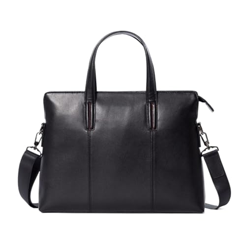 UZOURI Business-Aktentaschen Herren Messenger Schultertaschen Echtes Leder Laptoptaschen Handtaschen Tragetaschen von UZOURI