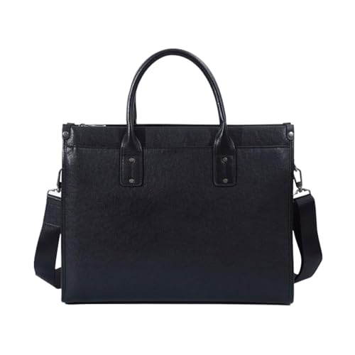 UZOURI Business Handtaschen Herren Laptop Taschen Echtes Leder Messenger Schulter Taschen Aktentaschen von UZOURI