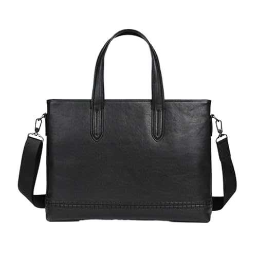 UZOURI Business Herren Computer Laptop Taschen Aktentaschen Echtes Leder Handtaschen Messenger Schulter Taschen von UZOURI