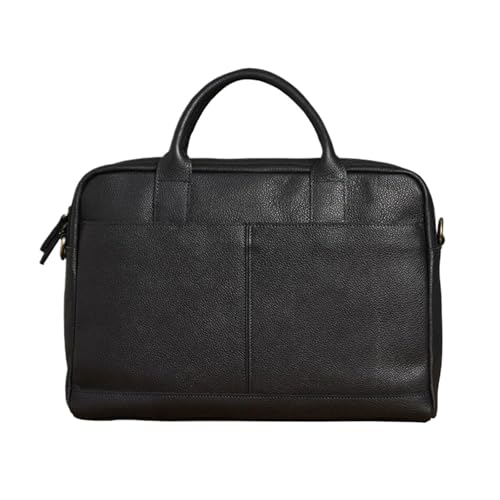 UZOURI Business Messenger Schultertaschen Herren Aktentaschen Echtes Leder Handtaschen Laptop Taschen von UZOURI