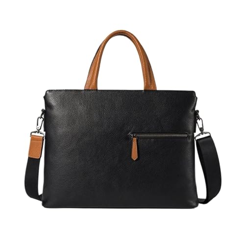 UZOURI Herren Computer Laptop Taschen Leder Handtaschen Aktentaschen Messenger Schultertaschen Tragetaschen von UZOURI