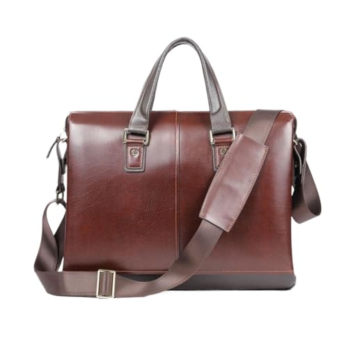 UZOURI Herren Messenger Schultertaschen Gepäck Tragetaschen Lederhandtaschen Aktentaschen Laptoptaschen von UZOURI
