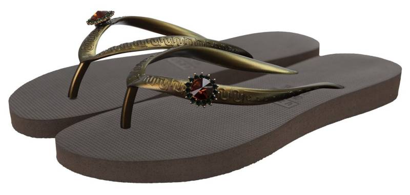 UZURII Original Switch Zehentrenner Riemchen des Flip Flop mit edlem Stein verziert UZURII Original Switch Zehentrenner Riemchen des Flip Flop mit edlem Stein verziert von UZURII