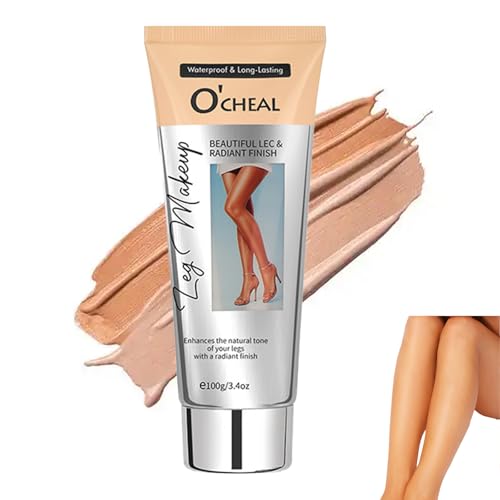 UZYXC Körper Make Up Tattoo Abdecken Wasserfest, Deckende Foundation für Strahlende Beine, Farbbeständig gegen Schweiß, Für Gesund Aussehende Haut, Transferfeste Körper Foundation Mittelton von UZYXC